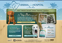 animal hospital websites