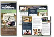 veterinary hospital brochure