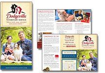 veterinary hospital brochure