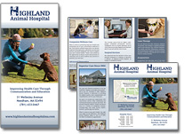 veterinary hospital brochure