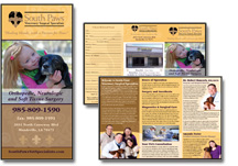 veterinary hospital brochure