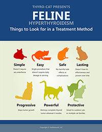 Feline Hyperthyroidism Treatment infographic