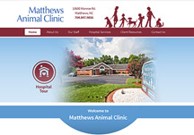 veterinary web site design